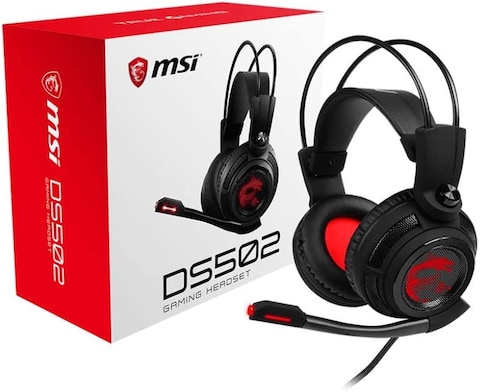 MSI Wired Headset, Black, Ds502