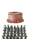 Generic 48-Piece Cake Decorating Turntable Set Silver
