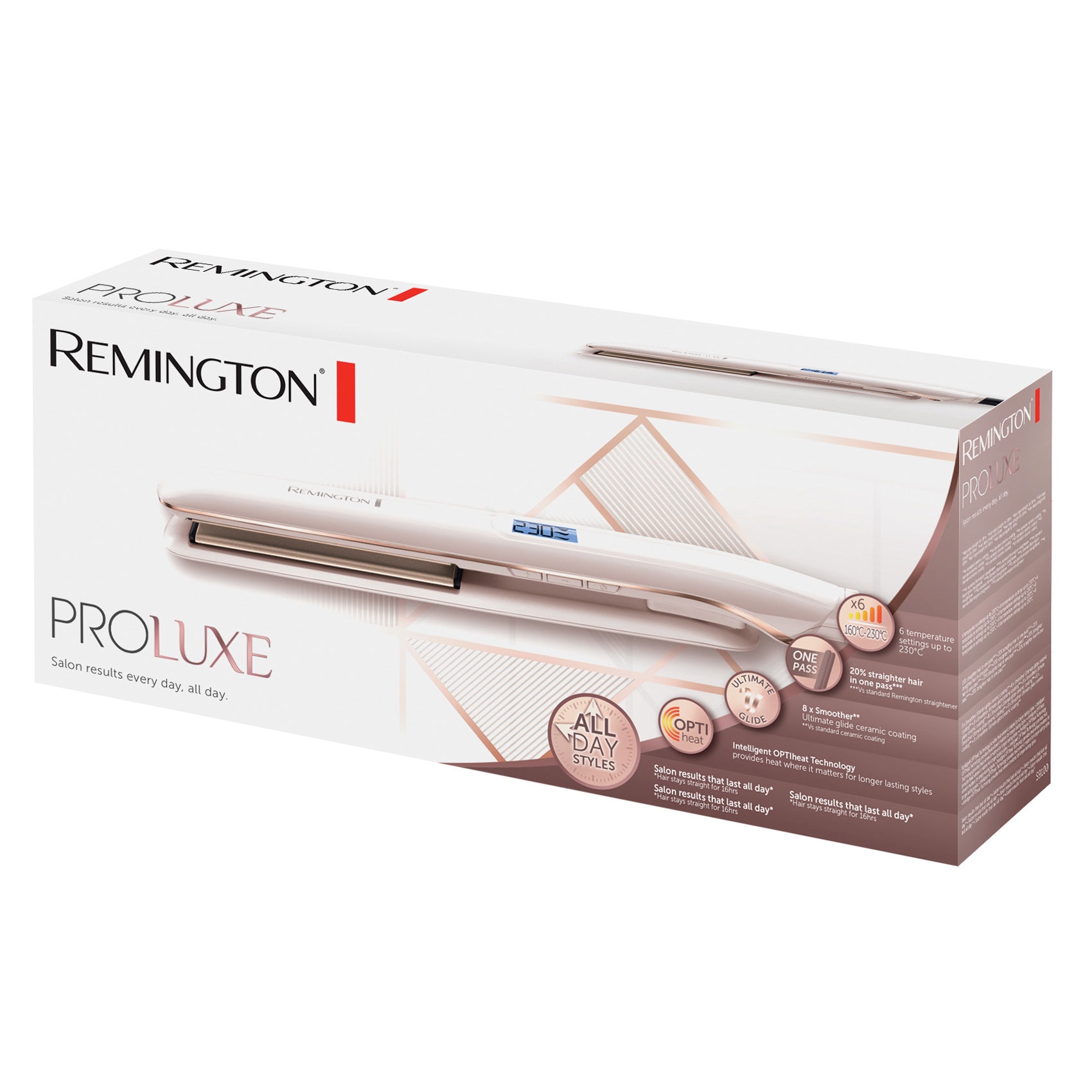 Buy Remington Hair Straightener RES9100 Rose Gold Online Carrefour UAE