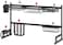 Generic Over Sink Dish Drying Rack Kitchen Counter Storage Shelf Drainer Organizer Utensils Holder Stainless Steel, Black