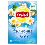 Buy Lipton Herbal Infusion Tea Bags Relax Sleep Calm Chamomile Naturally Caffeine-Free 20 Tea Bags in UAE