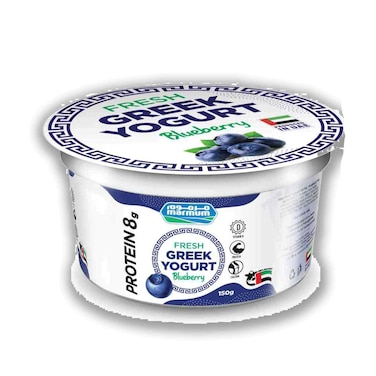 Marmum Fresh Greek Style Blueberry Yoghurt 150g