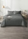 Parry Life 8 Pieces Set Includes 1 Comforter 260 x 240cm 2 Pillow Covers 2 Shawms 1 Bedsheet 2 Cushions
