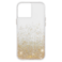 Case-Mate Twinkle Ombre Case for Apple iPhone 12 / 12 Pro - 10-Ft Drop Protection w/ Micropel Anti-microbial Layer 1-PC Construction Reflective Foil Design Wireless Charging Compatible - Gold