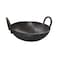 Raj Iron Deep Kadai Black 25cm