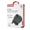 Promate GANCUBE-67.BLACK-UK USB Type-C GaN UK Wall Charger with 67W Power Delivery USB-C 3.0 Port