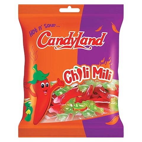 CandyLand Hot And Sour Chili Mili Jelly 80g