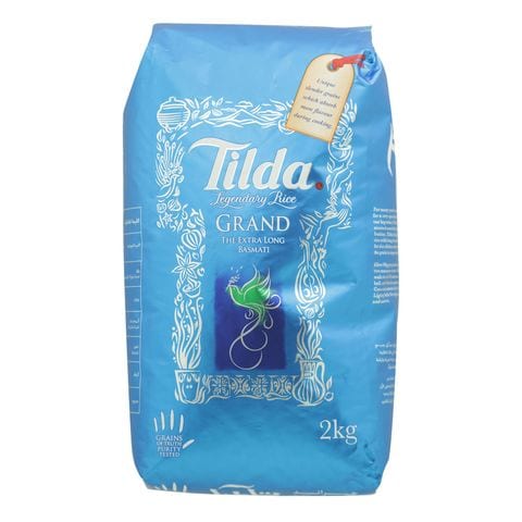 TILDA GRAND EXTRA LONG BASMATI RICE 2KG