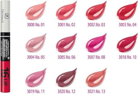 اشتري Dermacol 16H Lip Colour - Long Lasting Lip Colour No.4 في الامارات