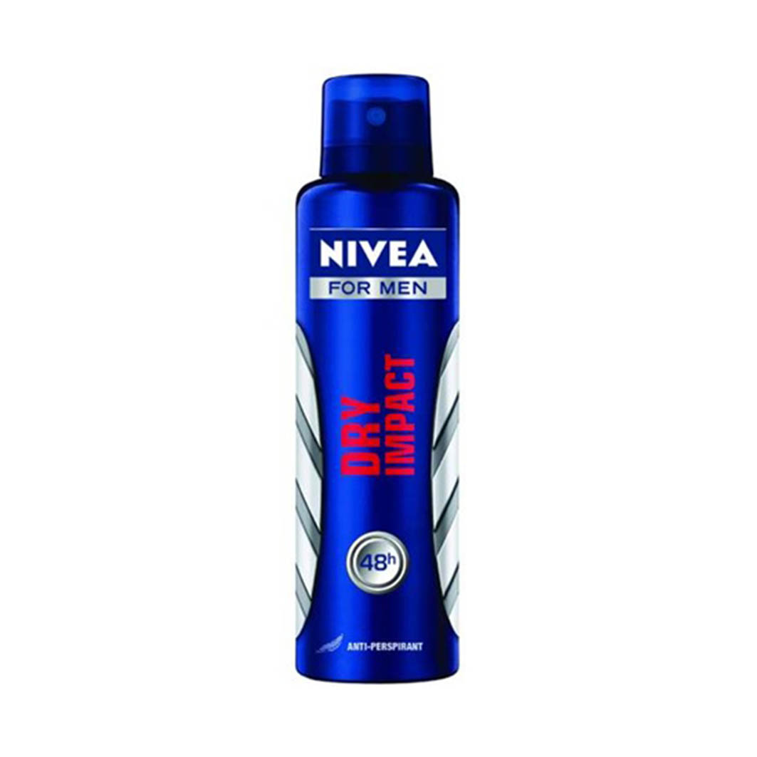 Nivea Men Dry Impact Antiperspirant Deodorant Spray 150ml