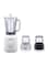 Panasonic - Electric Blender With Mill 1.35L MX-EX1021WTZ White/Clear