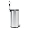 Generic Heavy Duty Trash Can Hydrolic Lid Opener Steel Dust Bin 12 Liter