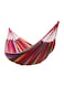 Generic - Multifunctional Outdoor Portable Canvas Hammock Red/Beige/Purple