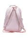 School Backpack For Girls, Made Of High Quality Nylon Blend, Pink
