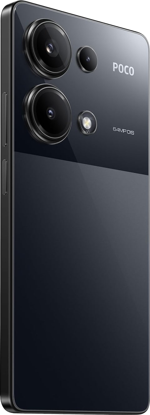 Xiaomi Poco M6 Pro, 12GB RAM, 512GB, Black (Helio G99 High Performance Processor, 6.67&quot;FHD+ POLED 120Hz Punch-Hole Display, 67W Turbo Charging, 64MP OIS AI Triple Camera 16MP Selfie)