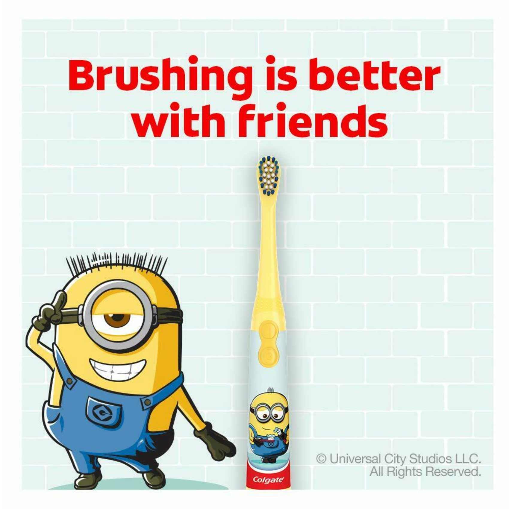 Colgate Minions Extra Soft Bristles Toothbrush 1 Piece