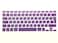 Generic - Arabic English Silicone Keyboard Skin UK Layout For MacBook Pro/Air/Retina 13&quot; 15&quot; 17&quot; -Purple