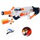 QPZ Auto-Manual Soft Toy Gun with 48 Darts, Shooting Games Toys for Kids with Scope , Christmas Gifts