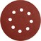 Yato - Velcro Abrasive Disc With Holes C Backing Maroon 115millimeter