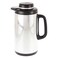 Peacock Stainless Steel Vacuum Flask CI190 Silver And Black 1.9L
