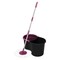 Parex  Black Spinning Mop 360 Degree - Black and Pink