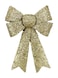 Bow with Crystals Gold 20x30cm