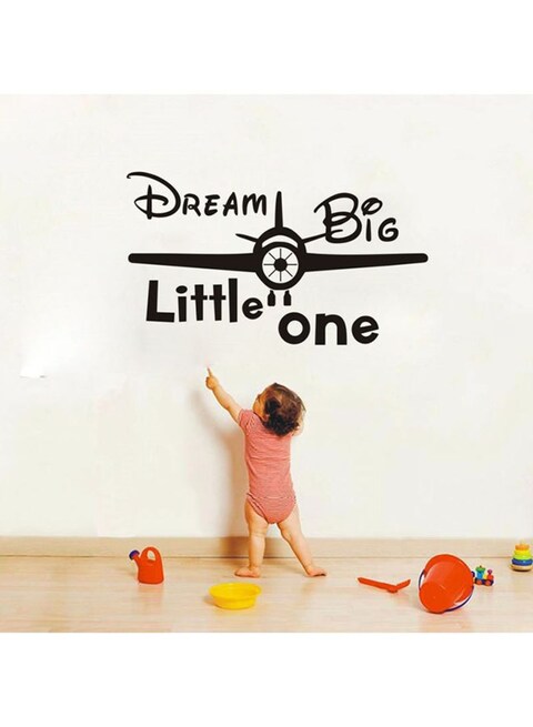 Spoil Your Wall Kids Bedroom Quotes Wall Decals Black 80x50cm