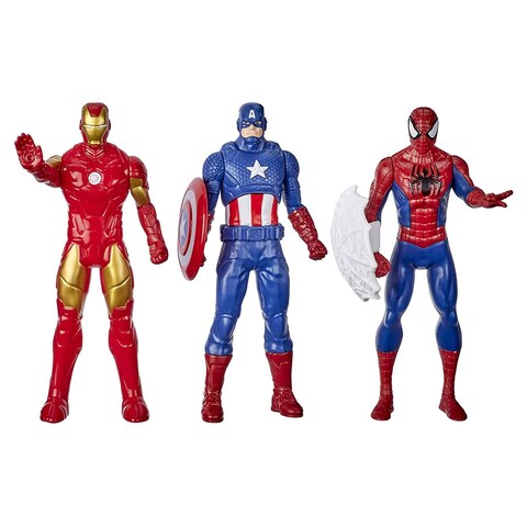 Marvel basic characters figurines 3 pieces, 15.2 cm