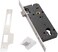 ABBASALI Heavy Duty &amp; Durable Door handle key, door handle with lock &amp; cylinder with 5key, European interior wooden door lock, bedroom, office etc 1 year guarantee (SN/GP)