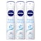 NIVEA Deodorant Spray for Women Fresh Natural Ocean Extracts 150ml Pack of 3