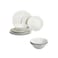 Basics Porcelain Dinner 12 Pieces Set