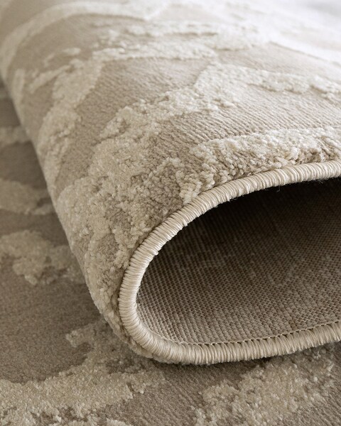 Cooper Sandy 200 x 95 cm (Runners) Carpet Knot Home Designer Rug for Bedroom Living Dining Room Office Soft Non-slip Area Textile Decor