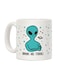 muGGyz Printed Coffee Mug White