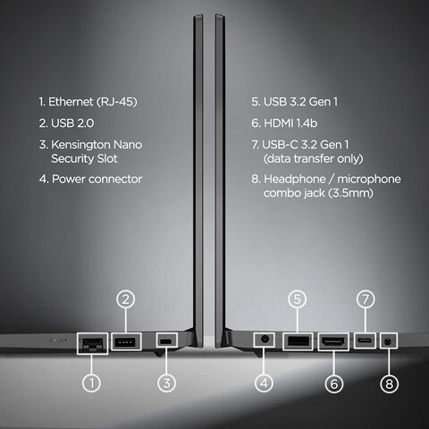 Lenovo V14 G2, 14 Inch FHD, Core i5-1135G7, 8GB RAM, 256GB, Windows 10 Pro Laptop