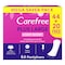 Carefree Plus Large Pantyliners Megapack White 64 Liners