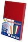 Generic Embossed Binding Sheet Red A4 Size Pack Of 50 Pieces