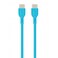 Promate USB-C To USB-C Data Sync &amp; Charge Cable 2m Blue
