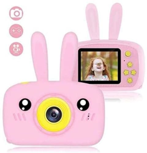 X9 Kids Cartoon Camera, Portable Digital Creative Children&#39;s (1080P) Camera, For Kids Birthday &amp; Christmas Gift (Pink) Included 16GB Memory Card