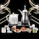 Gulf Dalla GA-C94889 2-in-1 Karak and Coffee Maker with 1000 Watt and 1 Litre Each Capacity
