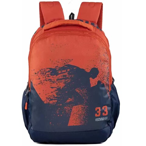 American Tourister PAZZO BACK PACK 01-BLUE/ORANGE