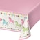 Creative Converting- Carousel Plastic Table Cover < >54X102in< >Multicolor< >