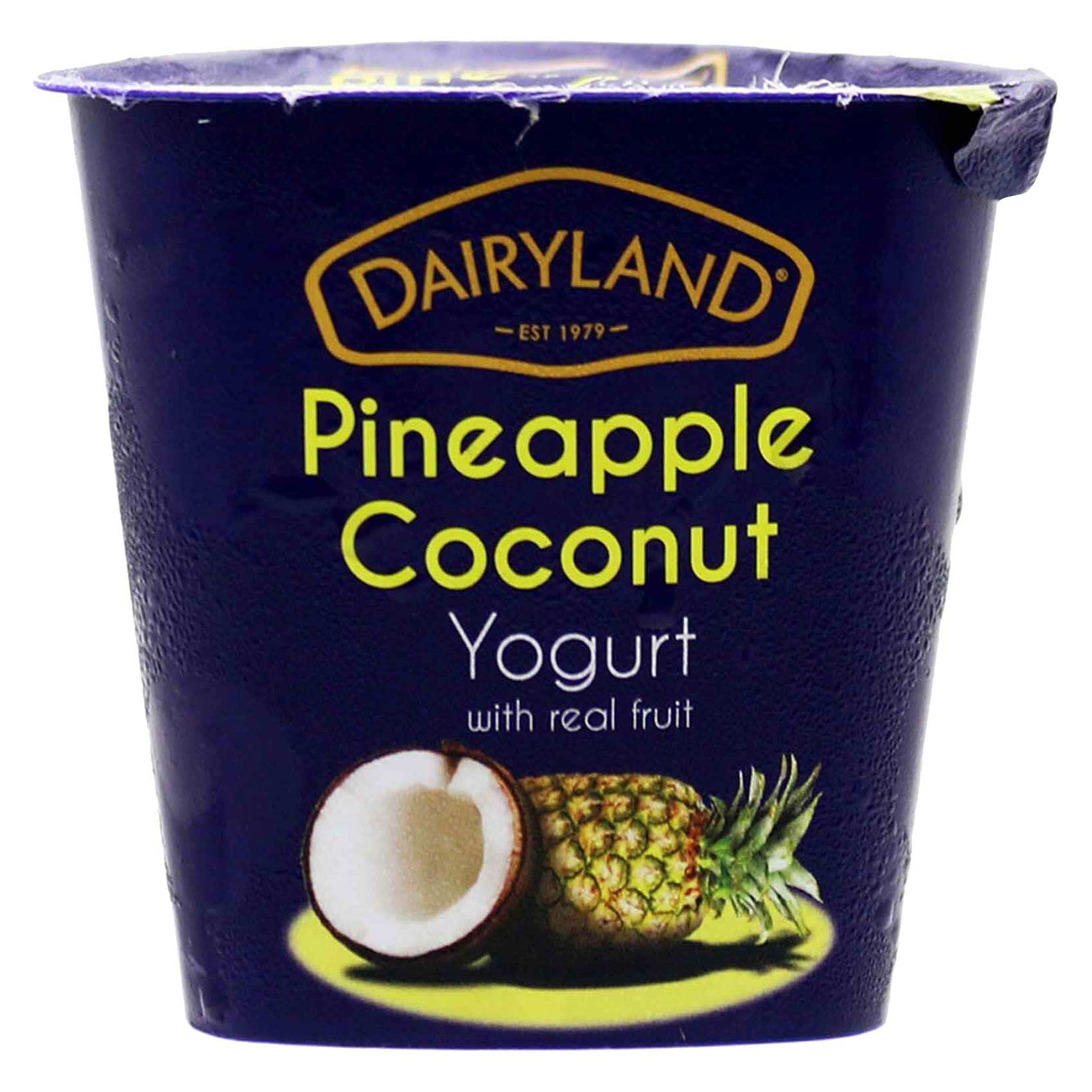 Dairyland Pineapple And Coconut Yogurt 150ml