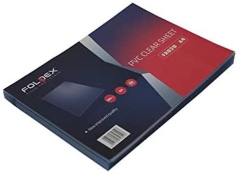 Generic Clear Plastic Binding Sheet A4 Size Pack Of 100