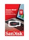 SanDisk - Cruzer Blade USB 2.0 Flash Drive 32GB Black/Red