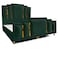In House Paris Velvet Bed Frame - Single - 200x120 cm - Dark Green