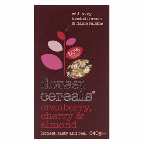 Dorset Cranberry Cherry And Almond Cereal 540g