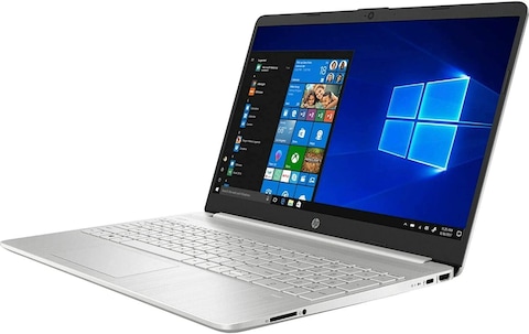 HP 15 DY Laptop, 15.6&quot; HD LED 220 Nits Display, Core i3-1005G1 Up to 3.4GHz, 16GB RAM, 512GB NVMe SSD, Intel Iris Plus Graphics, English Keyboard, Windows 10, Silver