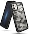 Ringke Cover for Apple iPhone 12 Mini Case (5.4 Inch) Hard Fusion-X Ergonomic Transparent Shock Absorption TPU Bumper [ Designed Case for iPhone 12 Mini ] - Camo Black