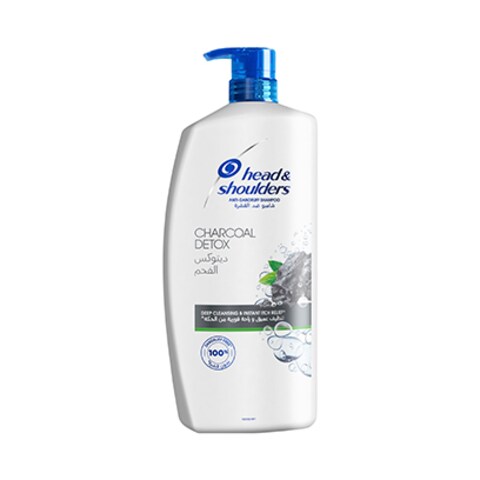 Head &amp; Shoulders Charcoal Detox Anti-Dandruff Shampoo 1L