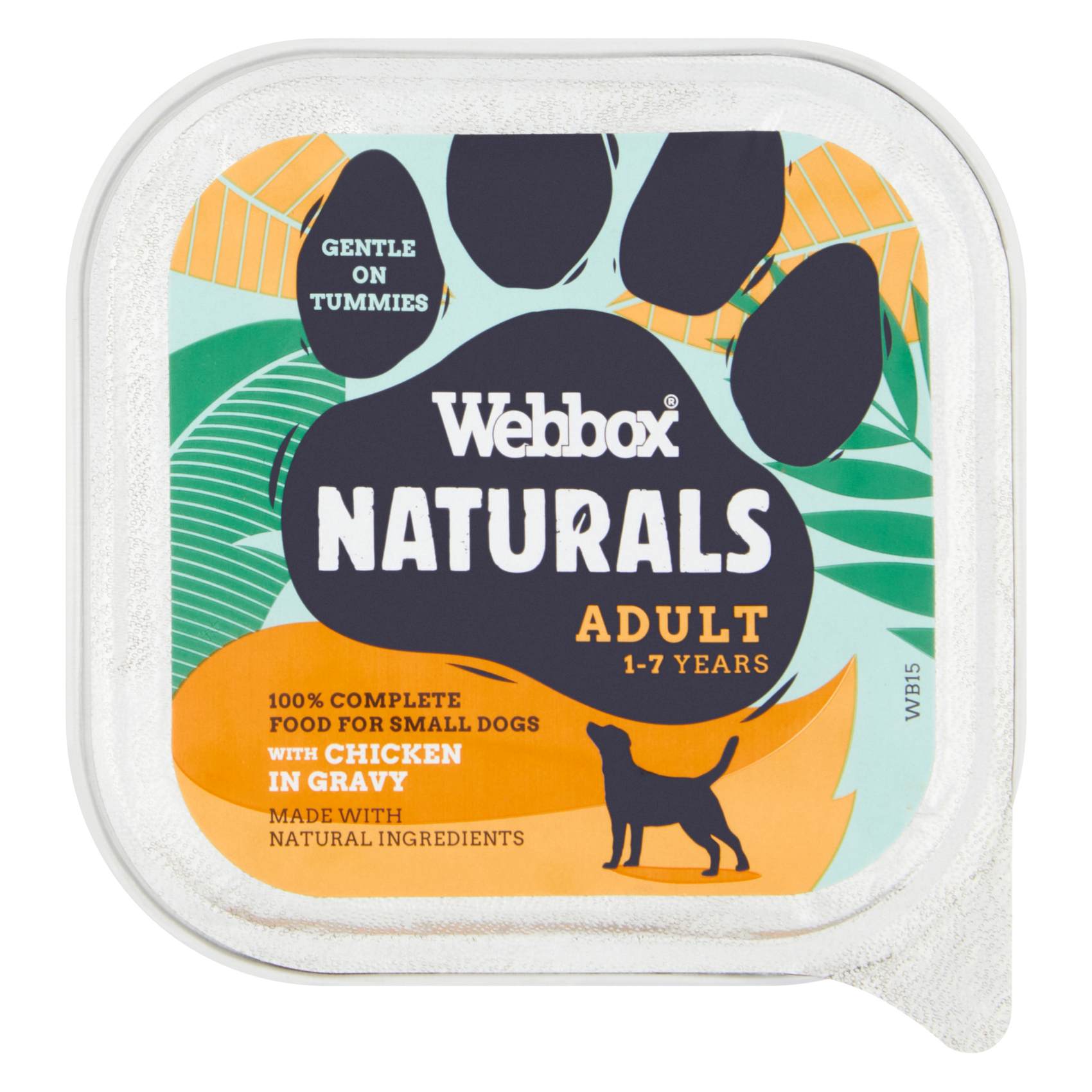 Webbox Natural Pate With Chicken In Gravy Dog Food 150g